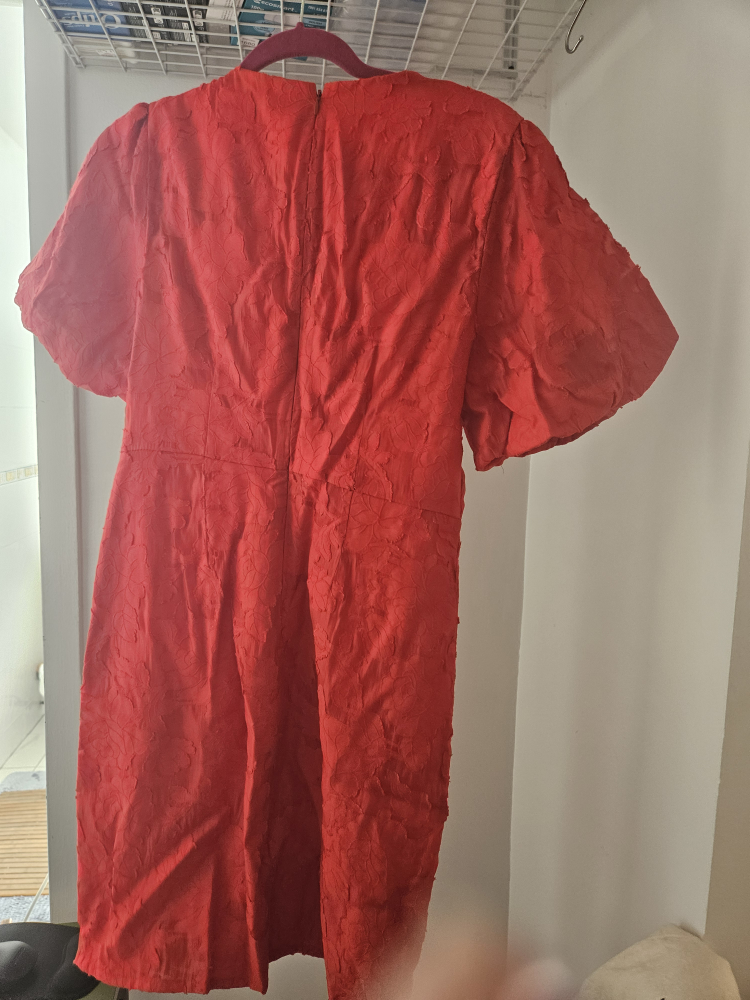 Red Guess Dress Size 10 - photo 2