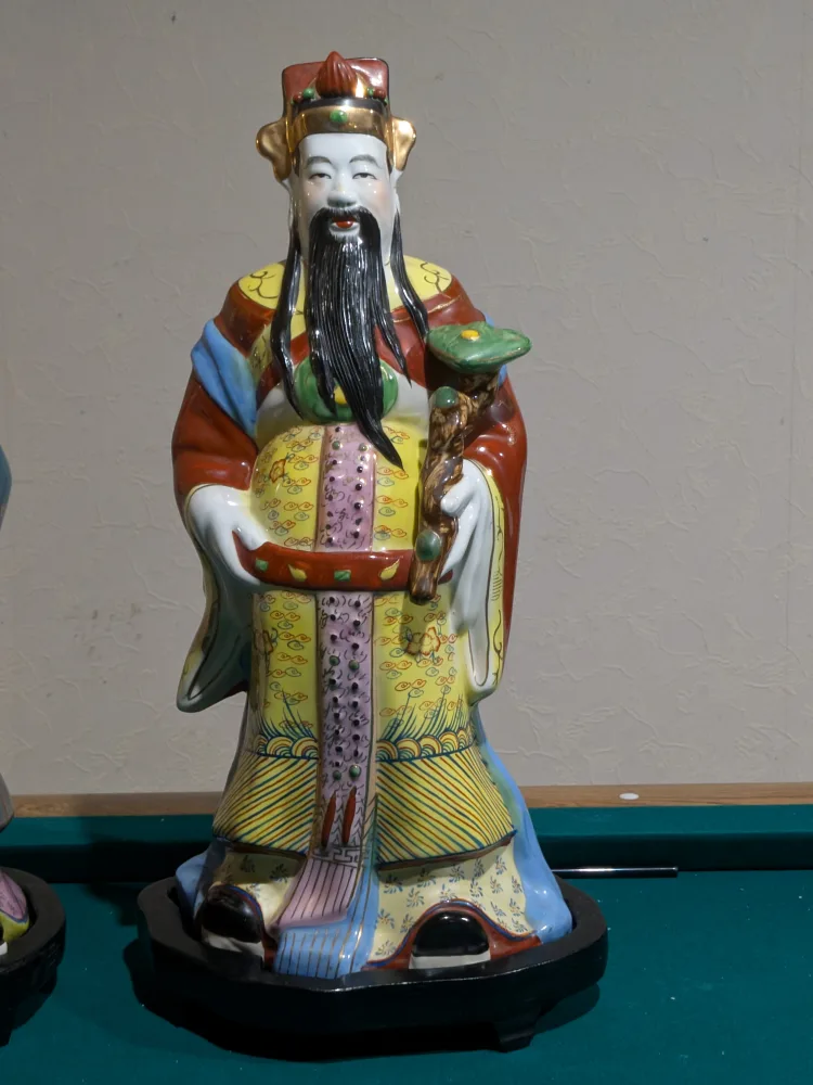 Vintage Large Chinese Statues image indicator(3)