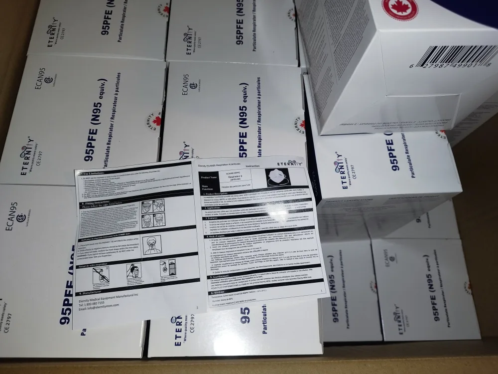 20x N95 Particulate Respirator Masks image indicator(8)