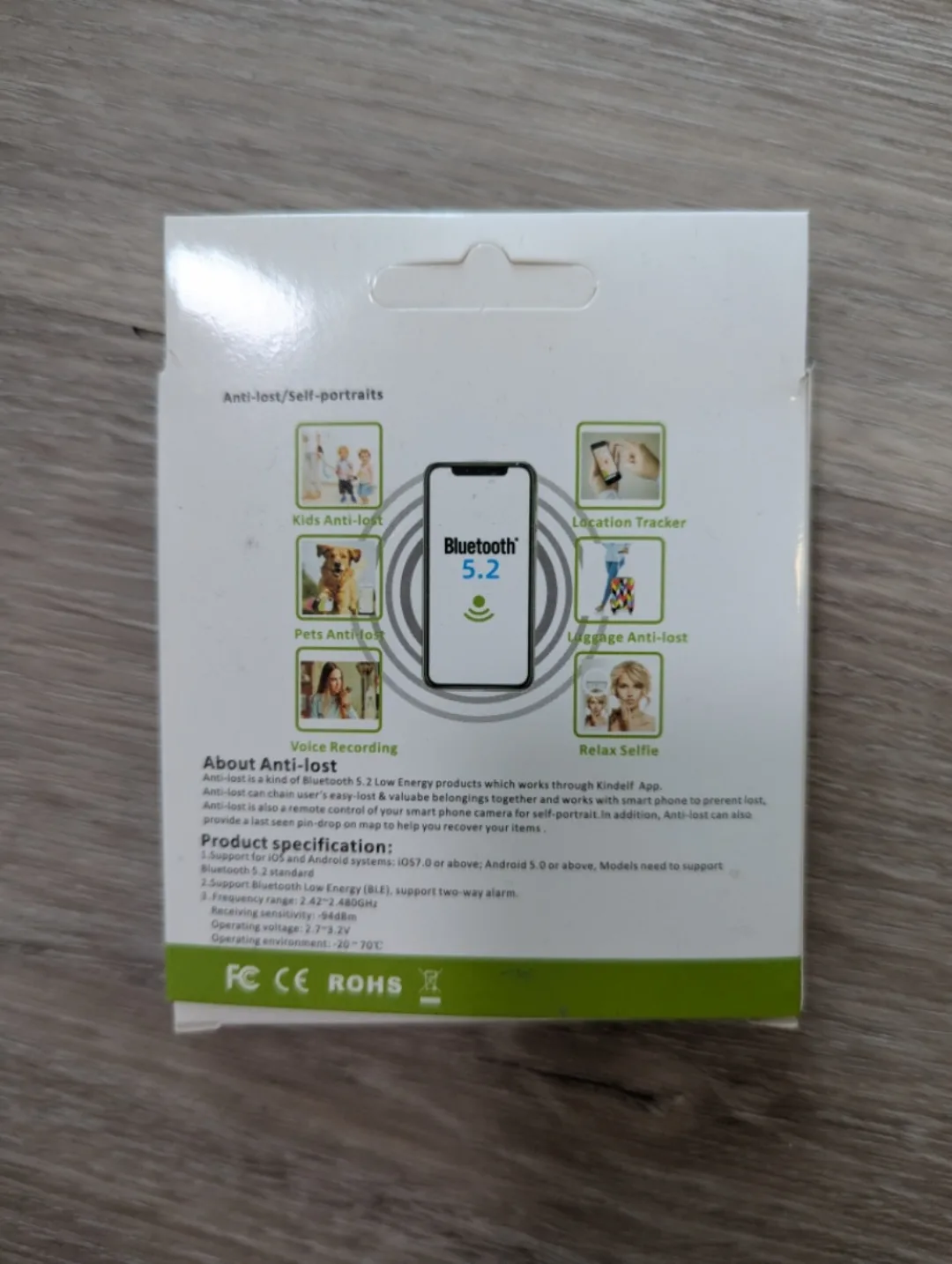 Anti-Lost Bluetooth Tracker image indicator(2)