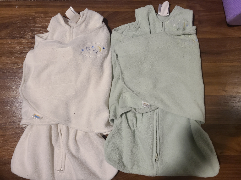 2 Halo SleepSack fleece, 6 SwaddleMe, all newborn size - photo 2