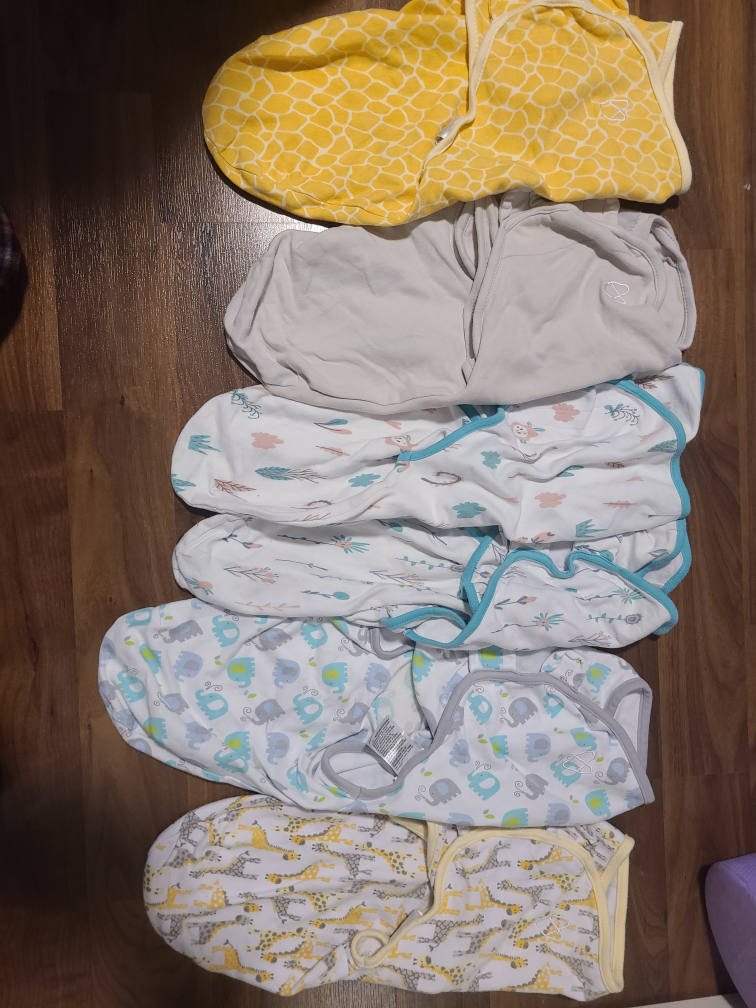 2 Halo SleepSack fleece, 6 SwaddleMe, all newborn size - photo 3