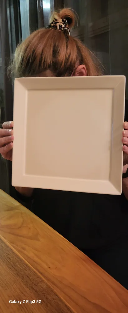 Large Square Serving Platter image indicator(2)