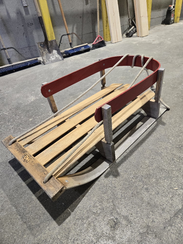 Vintage ROH Wooden Sled
