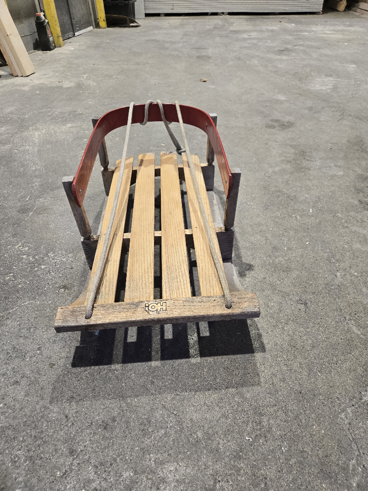 Vintage ROH Wooden Sled - photo 3