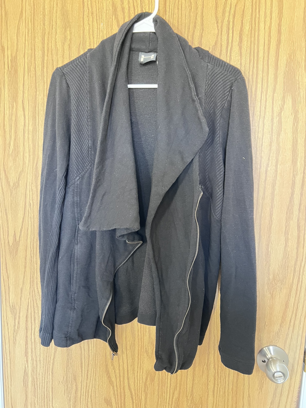 Black Zip-Up Jacket