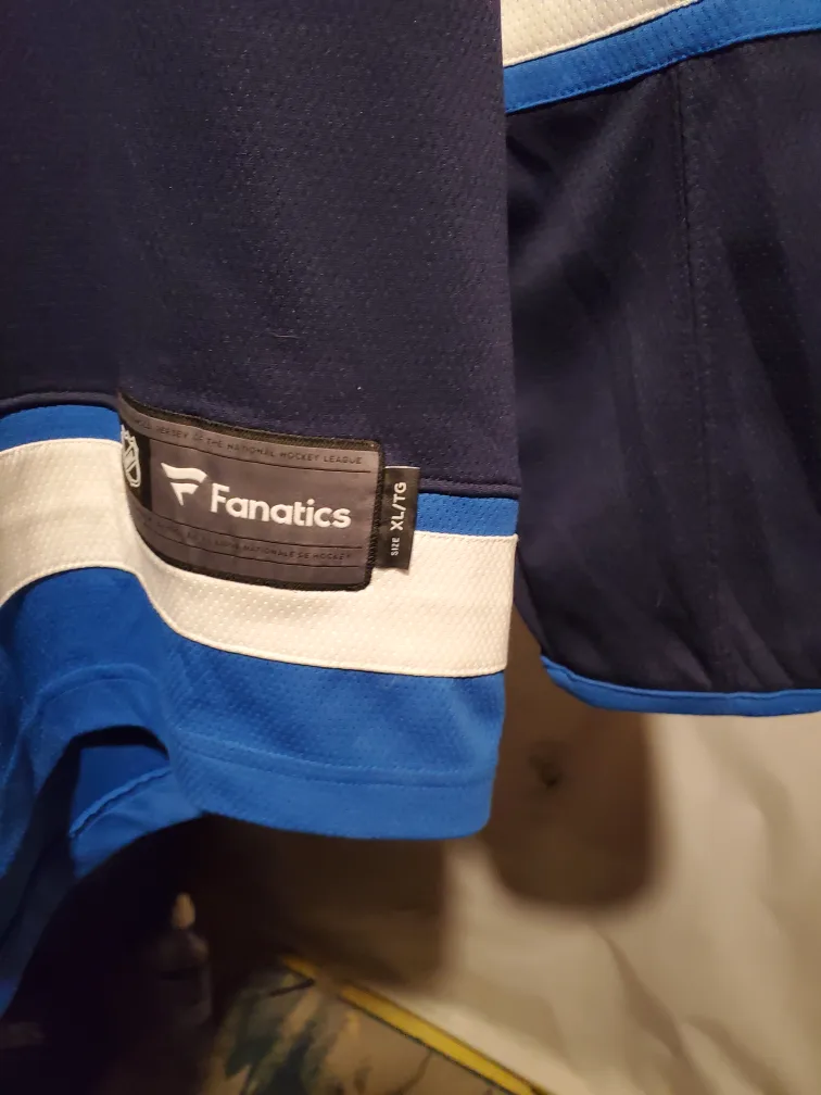 Winnipeg Jets #29 Fanatics Authentic Hockey Jersey image indicator(4)