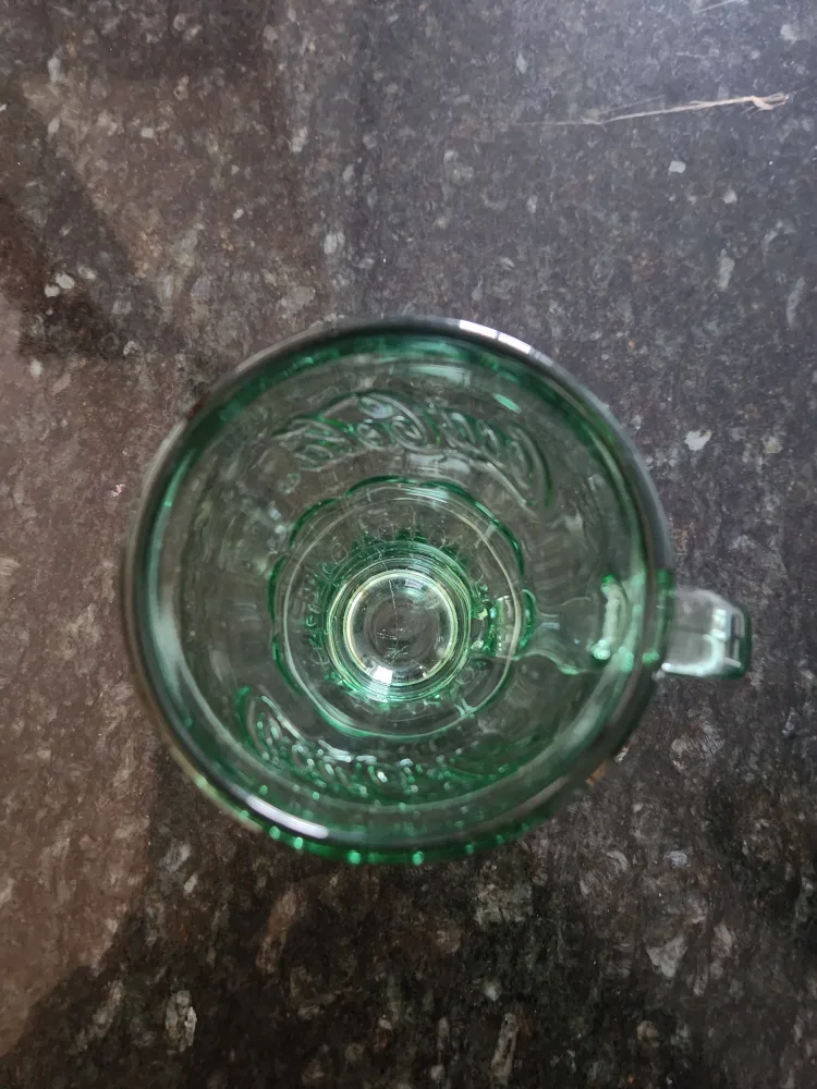 Coca-Cola Green Glass Mugs image indicator(2)