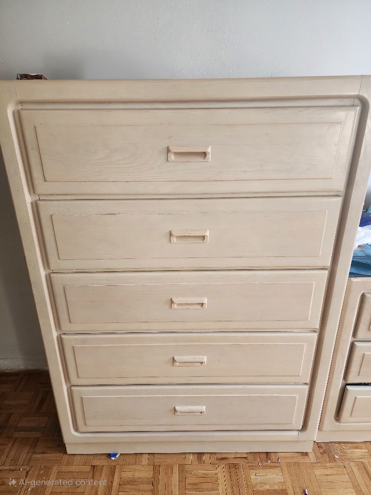 Five-Drawer Tallboy Dresser - photo 2
