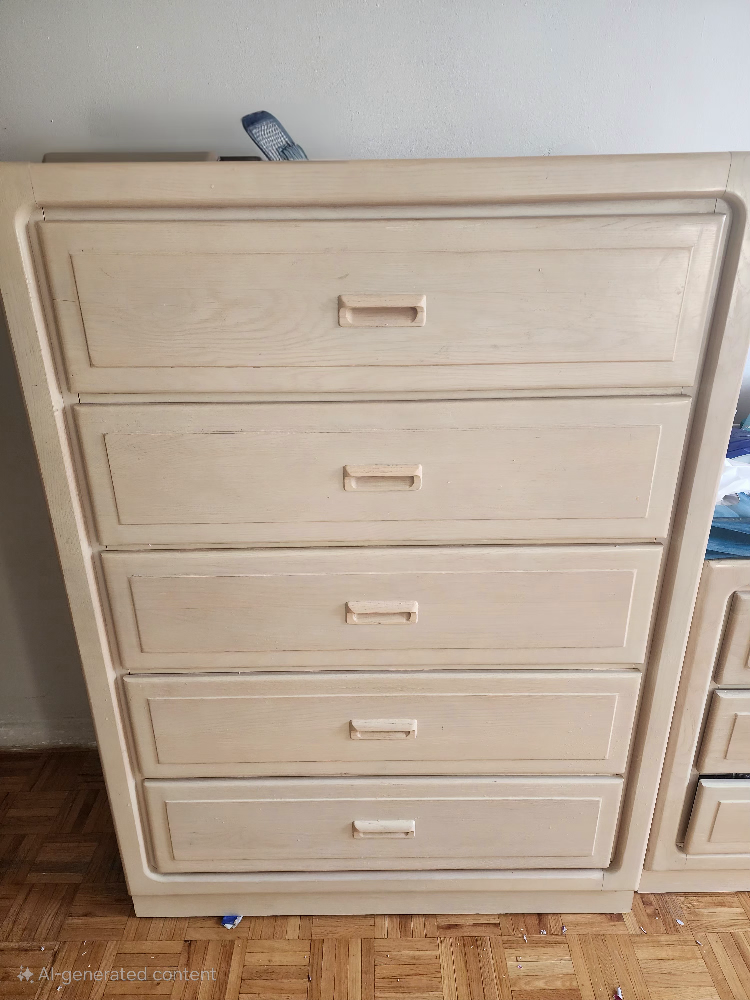 Five-Drawer Tallboy Dresser - photo 3