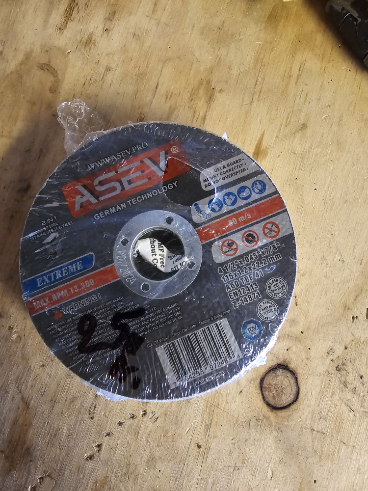 Asev 4 1/2 Inch Cut-Off Wheel 25 pc - photo 3