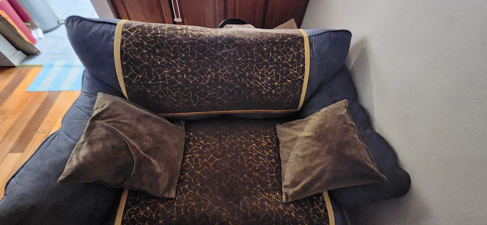 Used Sofa Set - Loveseat and Sofa - photo 3