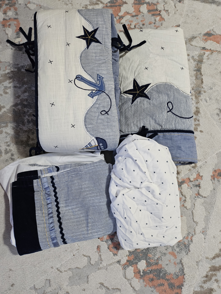 BabyGap Sailor Boy Crib Bedding Set - photo 3