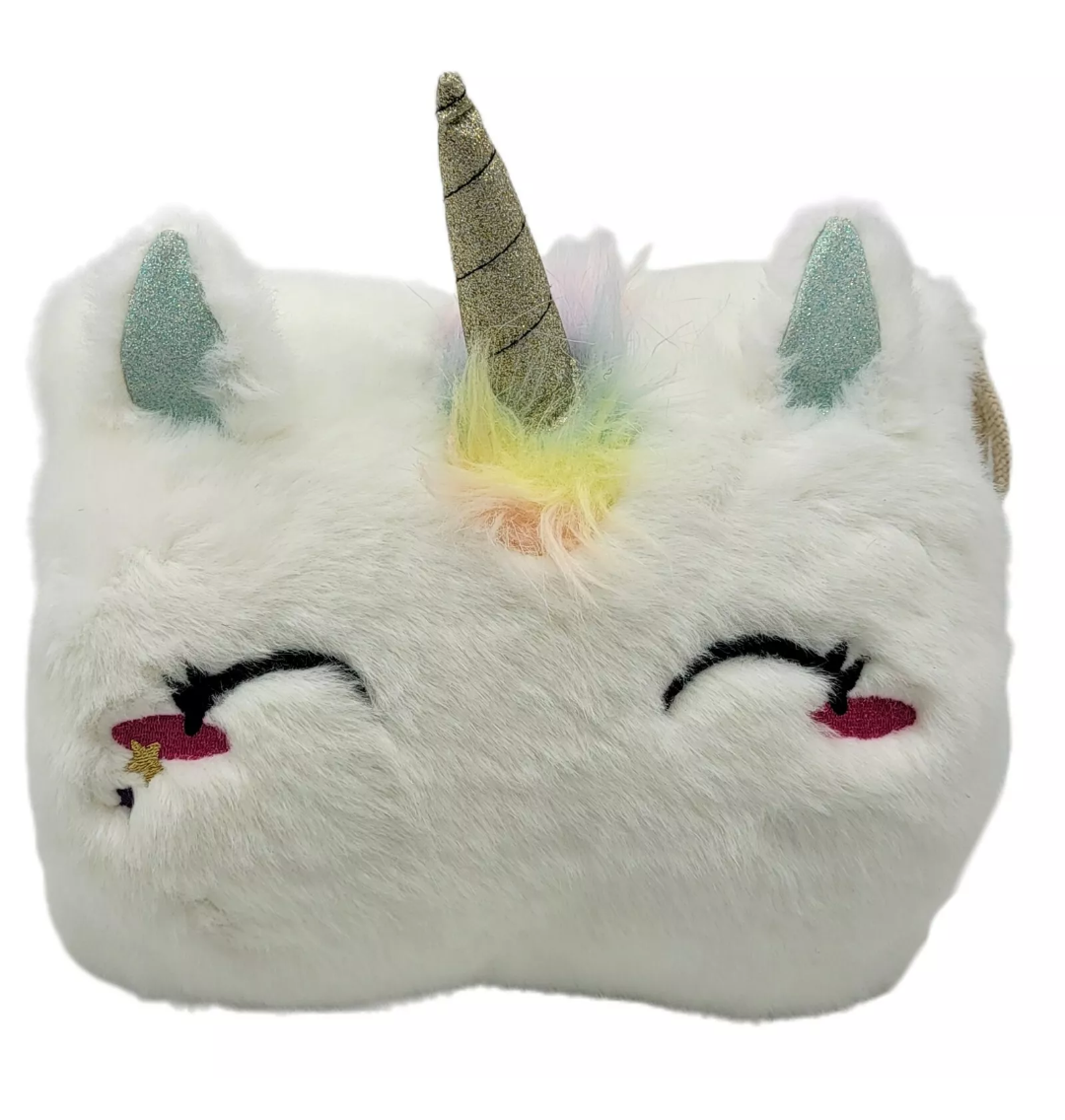 Unicorn Plush hand warmer/muff
