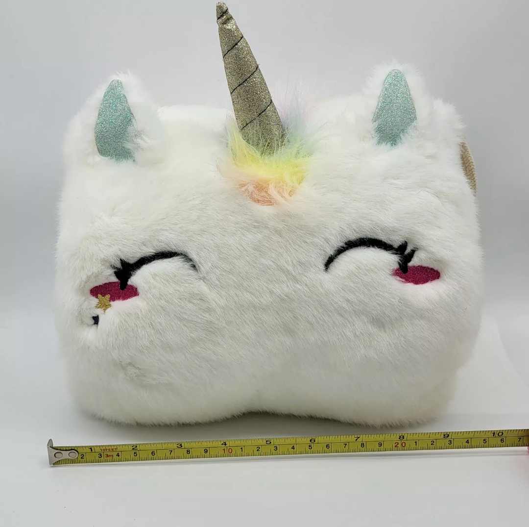 Unicorn Plush hand warmer/muff - photo 4