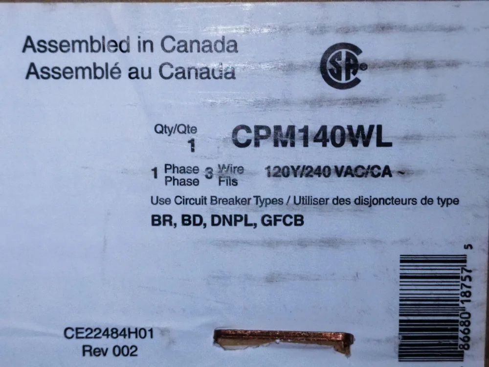 Eaton 100 Amp 40-80 Space Combination Loadcentre image indicator(4)