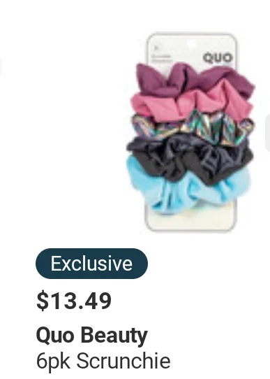 Quo Beauty 6pk Scrunchies (new) image indicator(2)