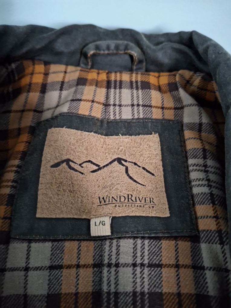 Men's WindRiver Outfitters Waxed Cotton Jacket - Size L/G - photo 2