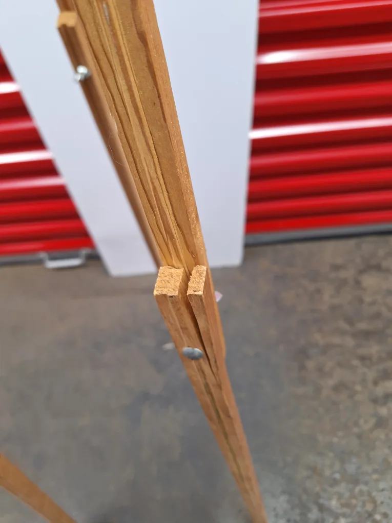 Wooden Folding Easel (for Kit Cat Club rescue) #ThriftyPicks image indicator(5)