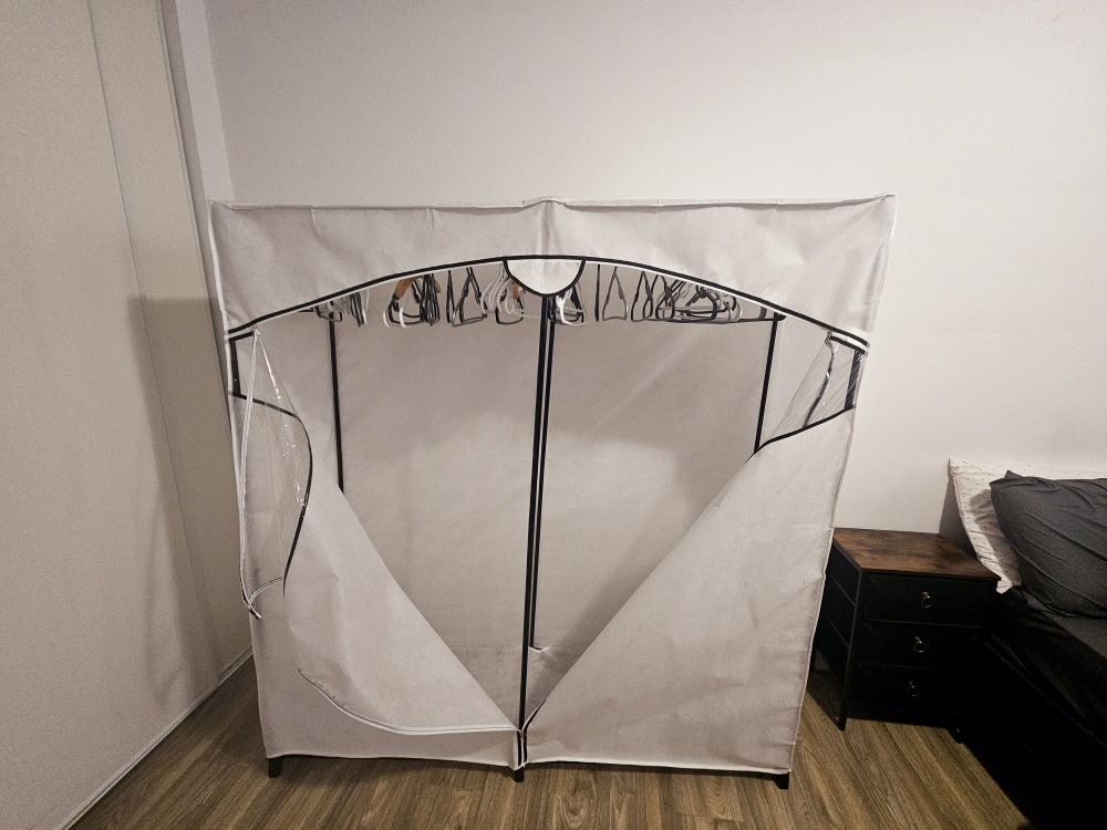 Portable Wardrobe Closet Organizer - photo 2