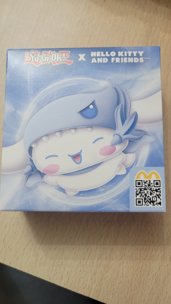 CINNAMOROLL BLUE EYES McDonald's Yu-Gi-Oh! x Hello Kitty