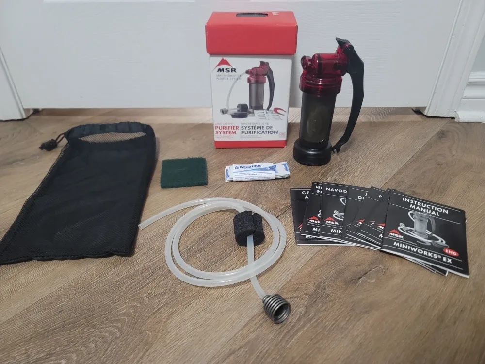 MSR Miniworks EX Water Filter