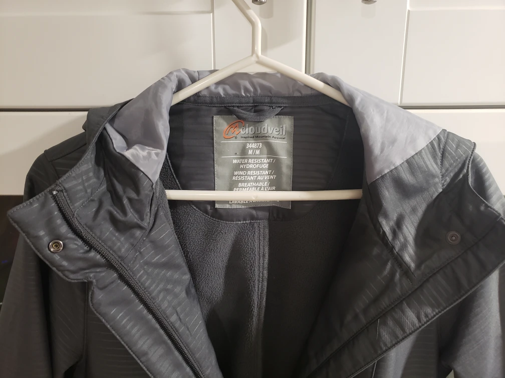 Cloudveil Women's Size M Grey Softshell Jacket - photo 3