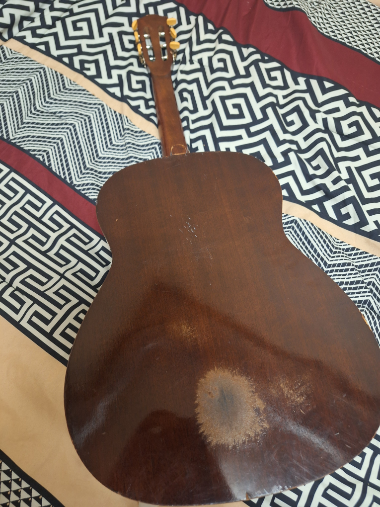 Vintage Classical Acoustic Guitar - photo 4