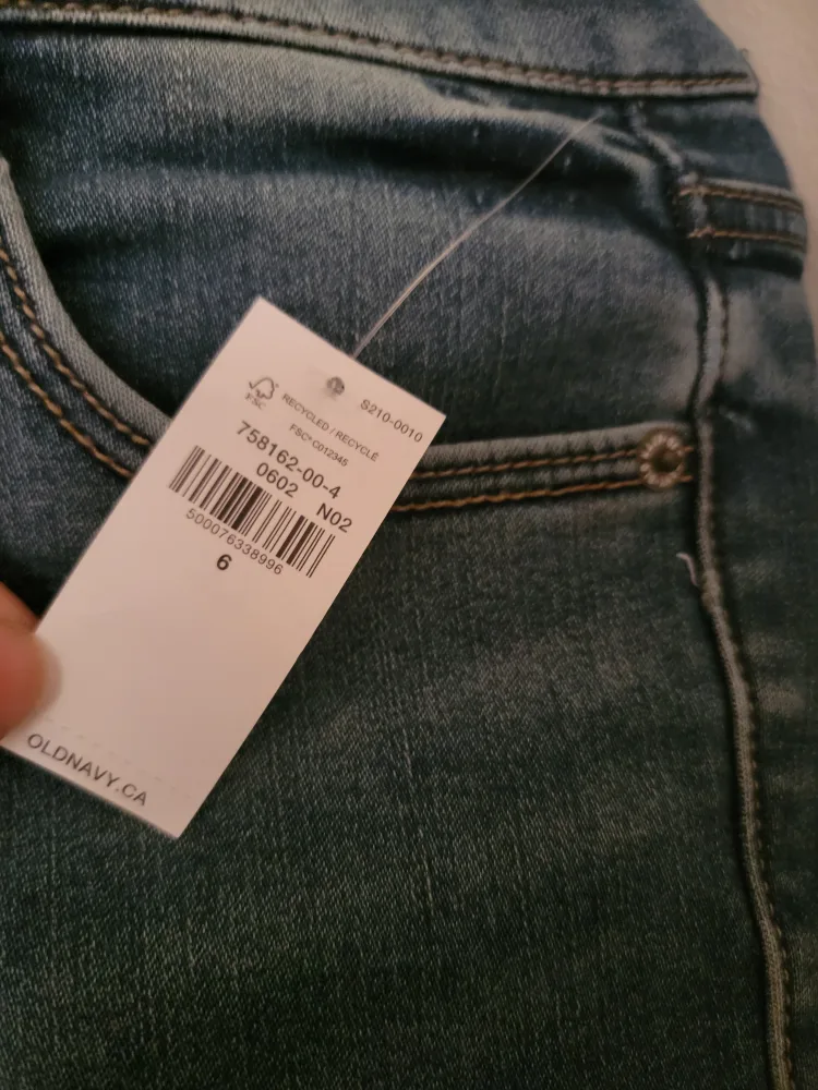 New tagged old navy warm lined jeans for winter image indicator(3)