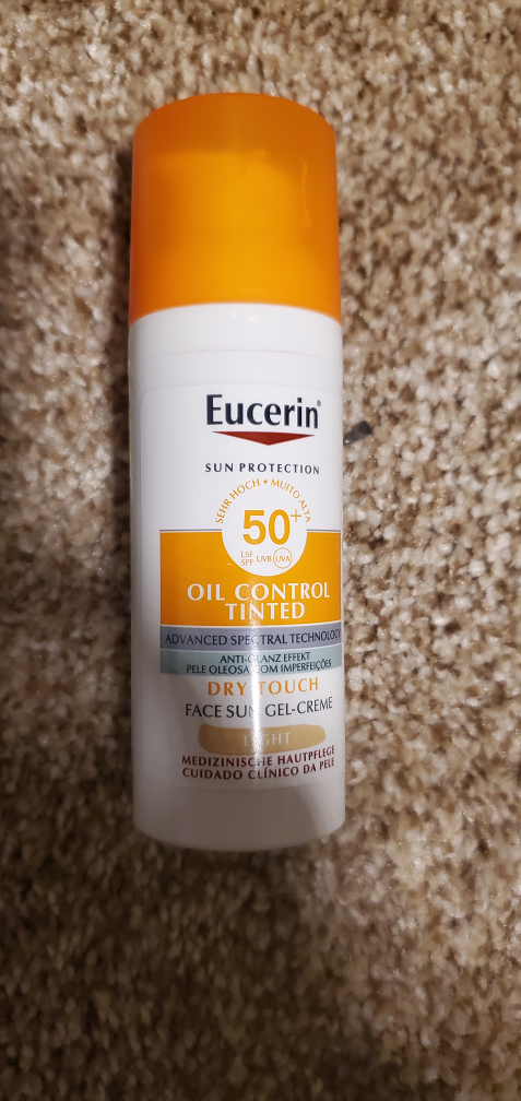 Eucerin Oil Control Tinted Face Sunscreen SPF 50+
