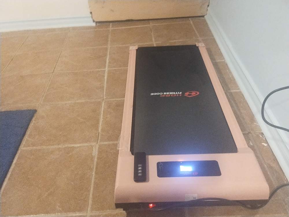 Home Fitness Code Walking Treadmill - Pink - photo 2