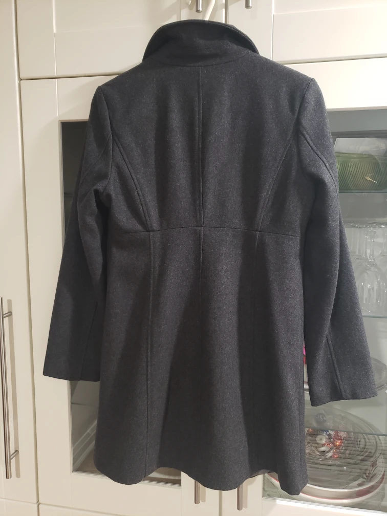 Old Navy Women's Dark Grey Toggle Coat - Size M - photo 3
