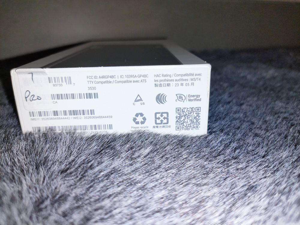 Google Pixel 7 Pro - Brand new in Box - photo 2