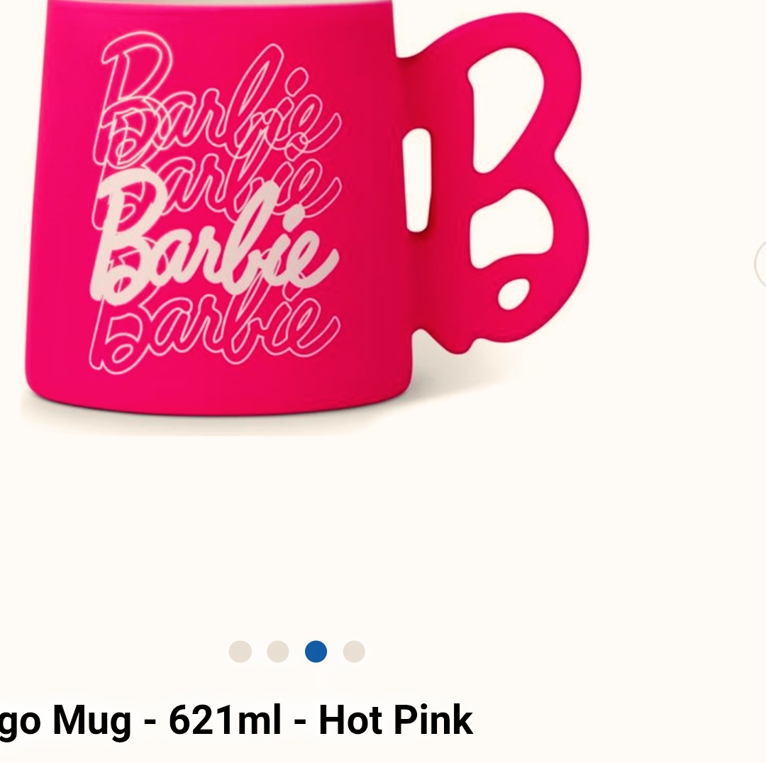 NWT collectable Barbie Hot Pink Mug Holds 621ml - photo 5
