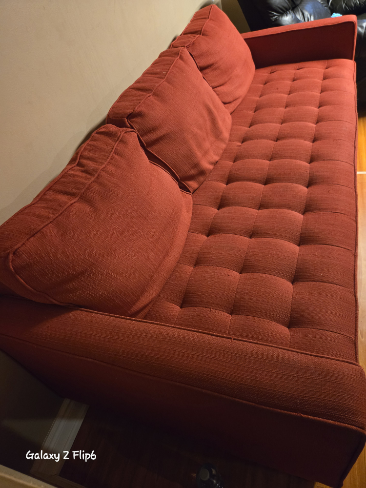 Red  Sofa - 3 seats - photo 2