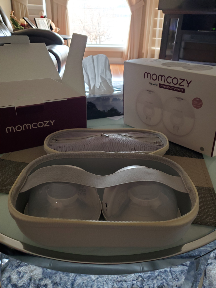 Momcozy M5 Breast Pump with Carrying Case