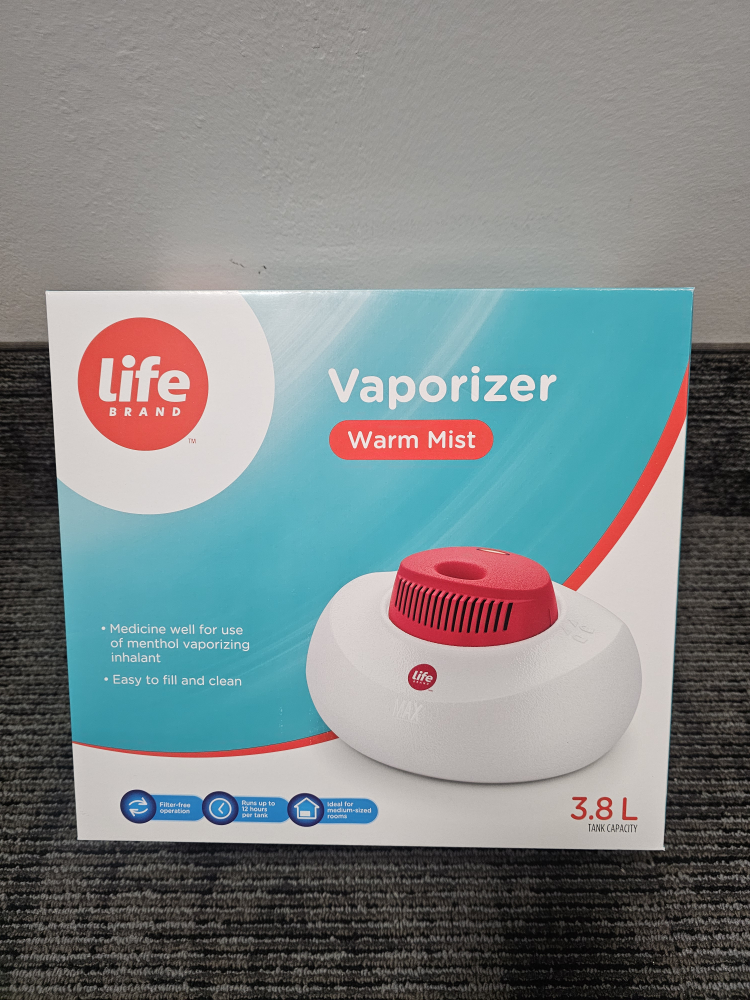Life Brand Warm Mist Vaporizer - 3.8L Tank