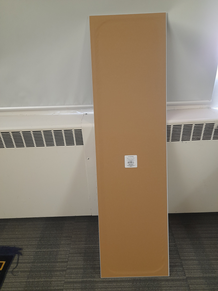 Full Length White Frame Mirror - photo 2