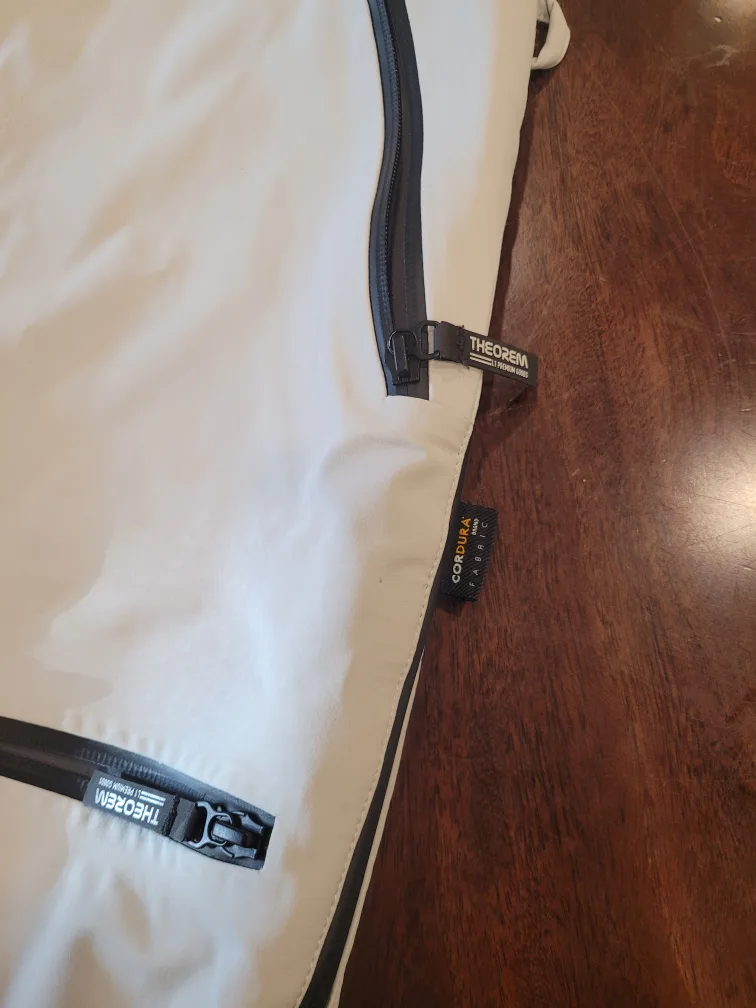 Theorem Bib Snow Pants / Ski Pants, Cream, size Small image indicator(5)