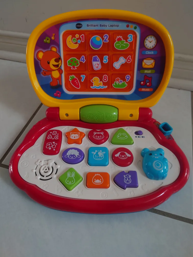 VTech Brilliant Baby Laptop Educational Toy image indicator(2)