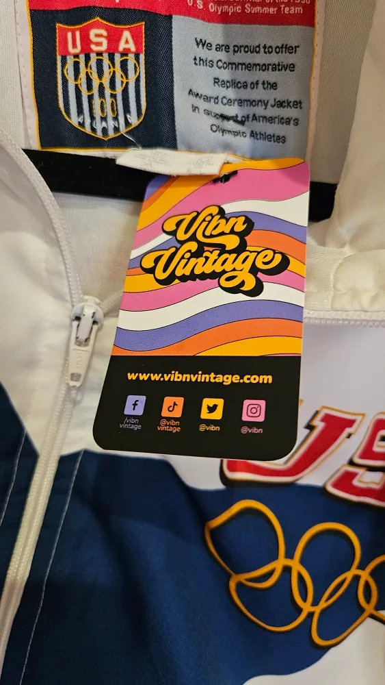 Vintage Champion USA Olympic Jacket image indicator(2)