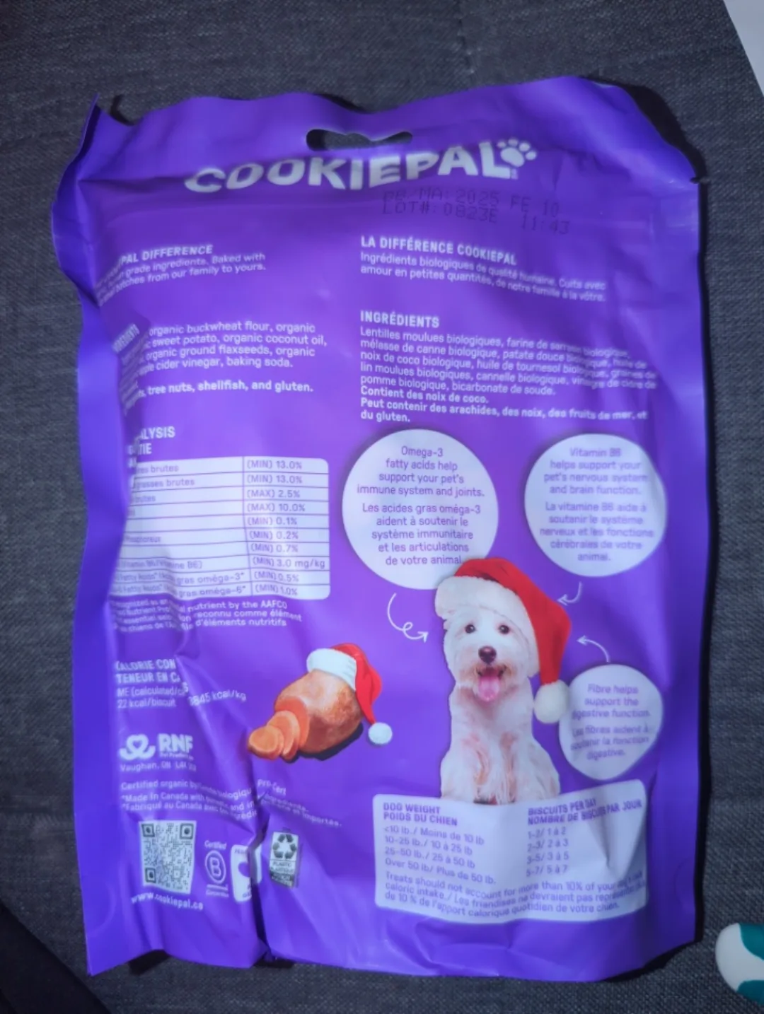 Cookie Pal Organic Sweet Potato Dog Biscuits image indicator(2)