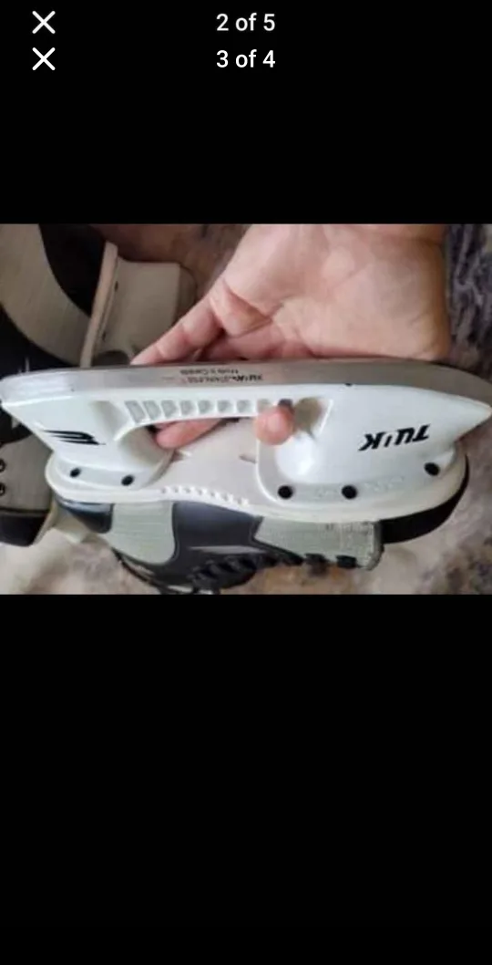 Bauer Youth Hockey Skates Size 5EE image indicator(3)