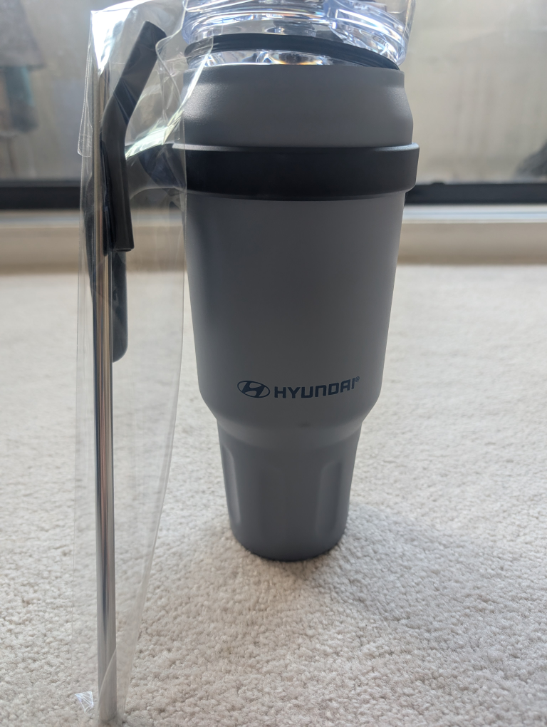 50 oz. stainless steel cup with straw - photo 3
