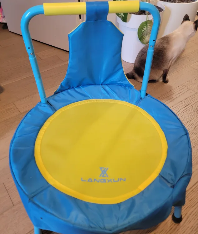LANGXUN Rocket Toddler Trampoline image indicator(2)