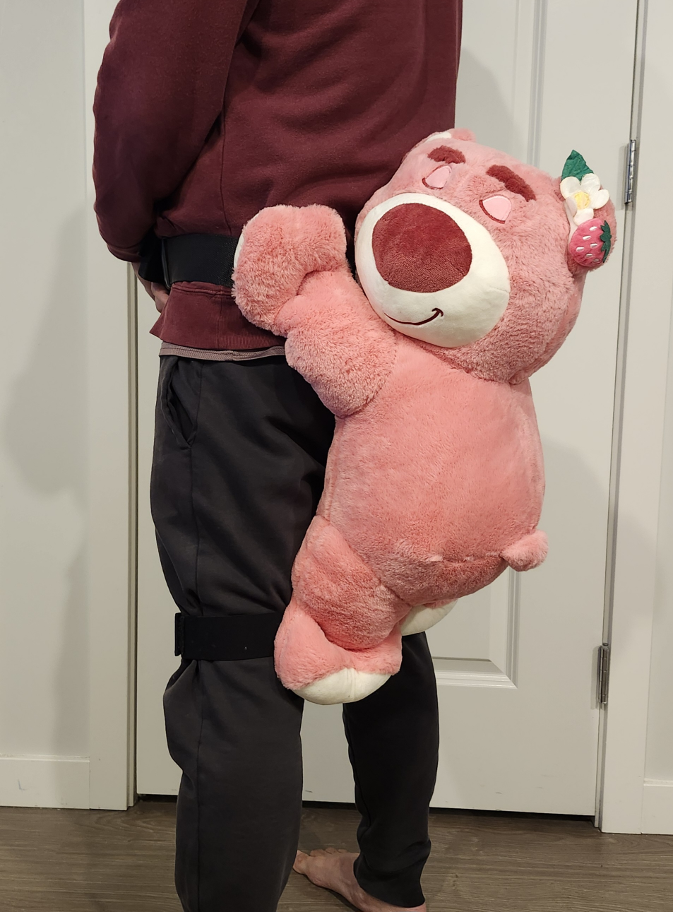 Toy Story Lotso hugging Bear ski/snowboard protector / Plush Toy