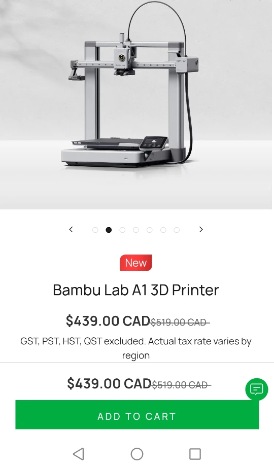 Bambu Lab A1 3D Printer - photo 3