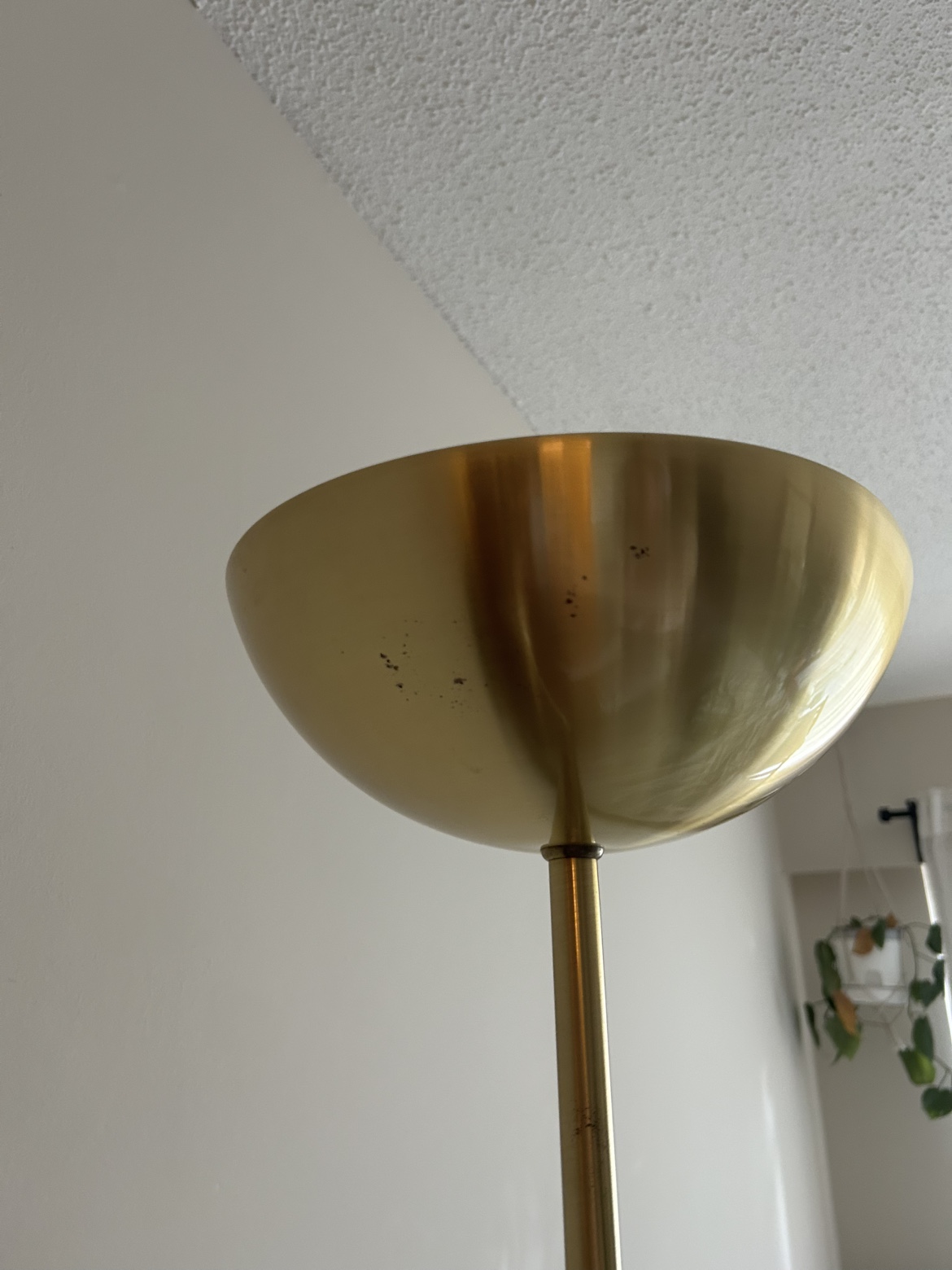 Gold floor lamp - photo 3