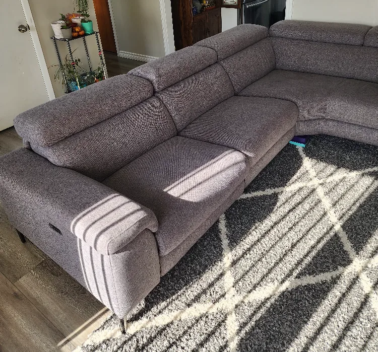 Grey Reclining Sectional Sofa image indicator(6)