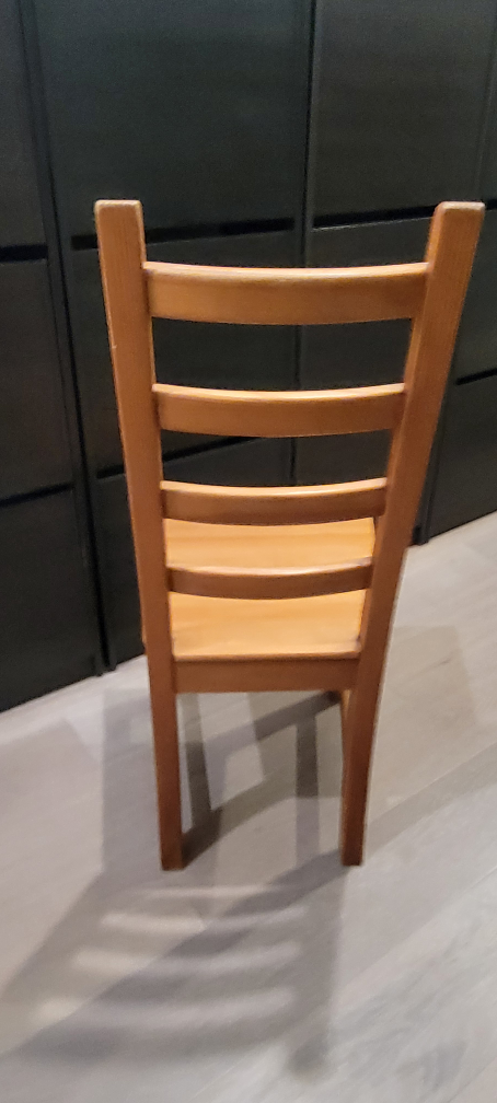 Wooden Chair ( 3 for 10 dollars) - photo 2